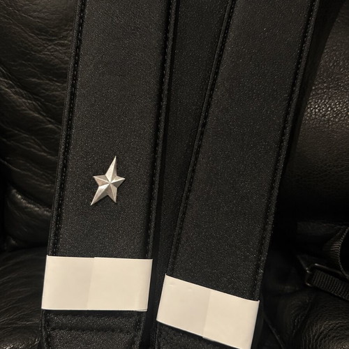 Mugler backpack new with tags, black with silver logo