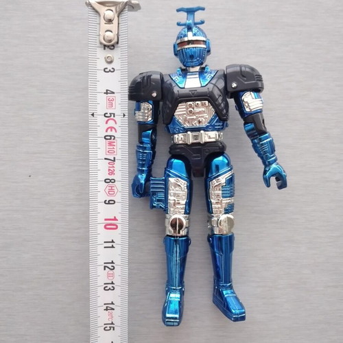 Vintage Big Bad Beetleborgs Blue Stringer Collectable Action Figure like new