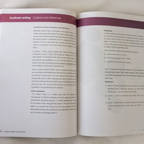 Academic English for Mathematics book new, Disigma Publications