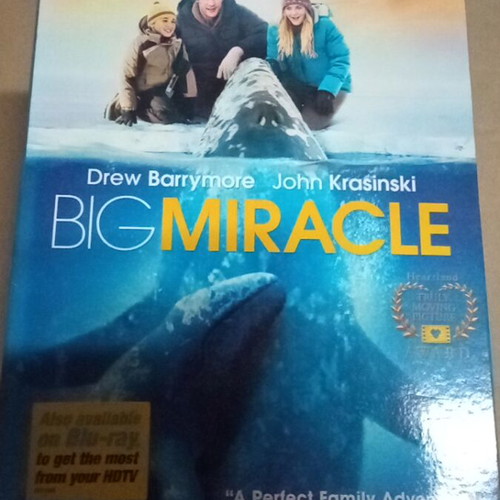 Big Miracle DVD σαν καινούργιο με αγγλικούς υπότιτλους