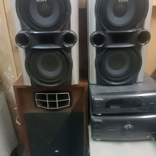 Speakers used, old set all together