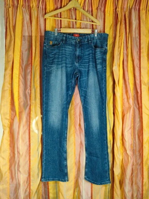 S.Oliver men's jeans used, regular fit, size L, blue