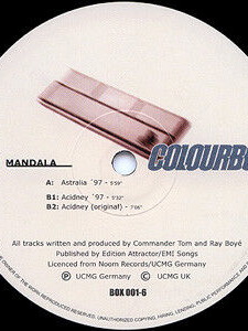 Mandala Astralia '97 vinyl record used