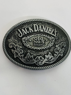 Jack Daniel's Vintage-Style Metal Belt Buckle used