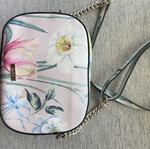 Aldo Floral Crossbody Bag Like New, Colorful 3D Embellished Flowers