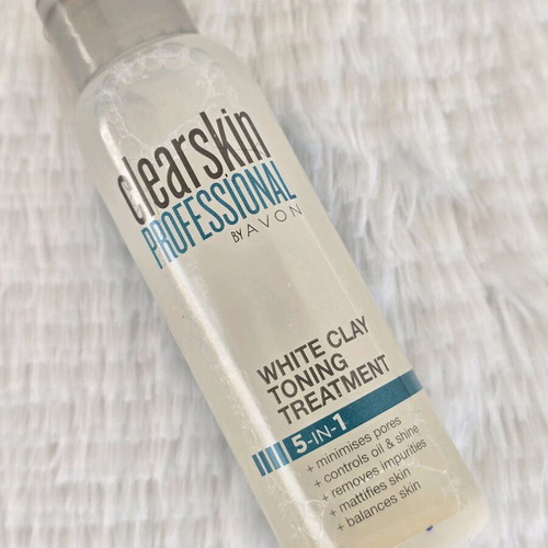 Avon Professional 5 in 1 White Clay Toning Lotion new 100ml