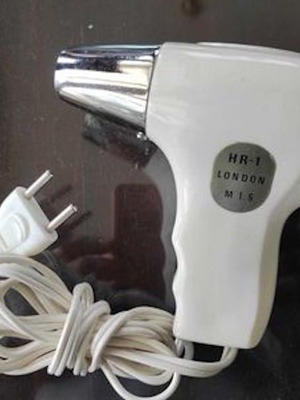 London travel hair dryer used