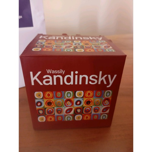Duo porcelain mug with Wassily Kandinsky design new