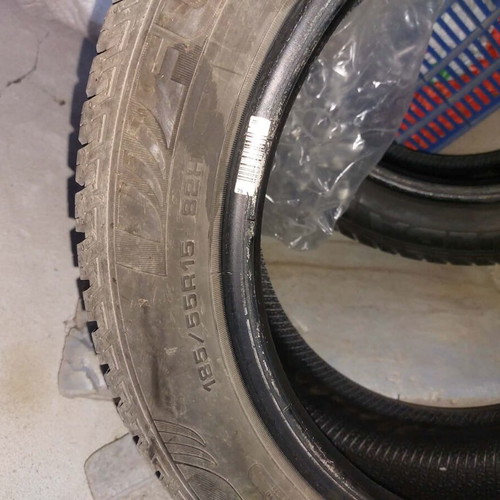 Fulda tires used, pack of 2, size 185/55/15
