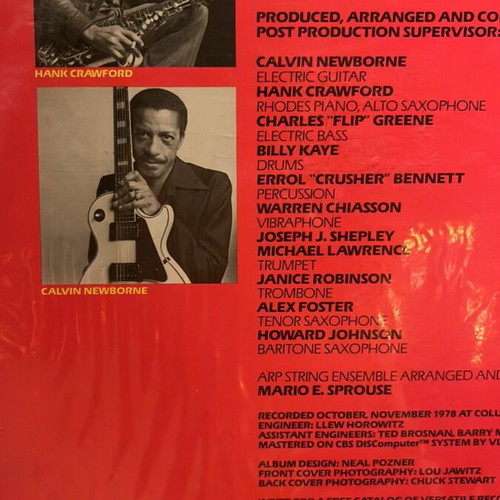 Centerpiece Hank Crawford and Calvin Newborne vinyl used