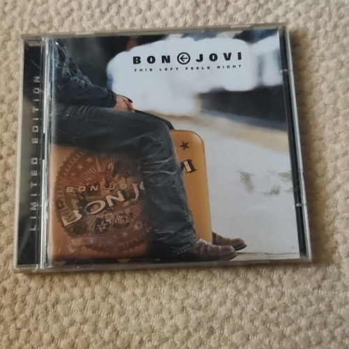 Bon Jovi This Left Feels Right CD limited edition like new