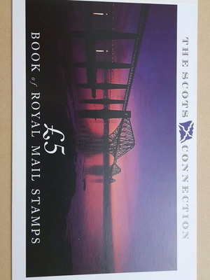 UK Booklet Stamps The Scots Connection new