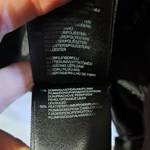 Mexx women's jacket used with down, long and warm