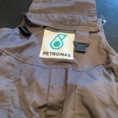 Petronas XL Work Overall New With Suspenders