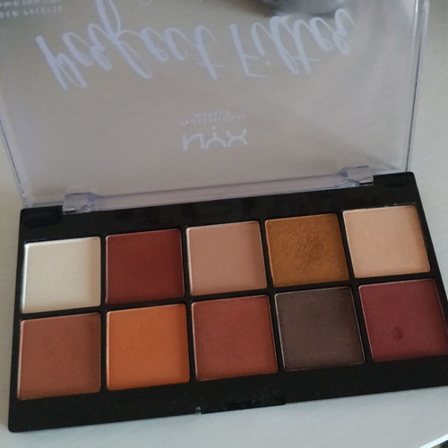 NYX eyeshadow palette used in excellent condition