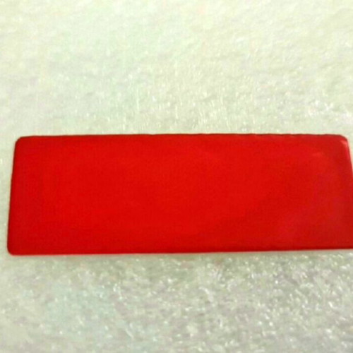 Alfa Romeo Racing aluminum badge new with double-sided adhesive sticker
