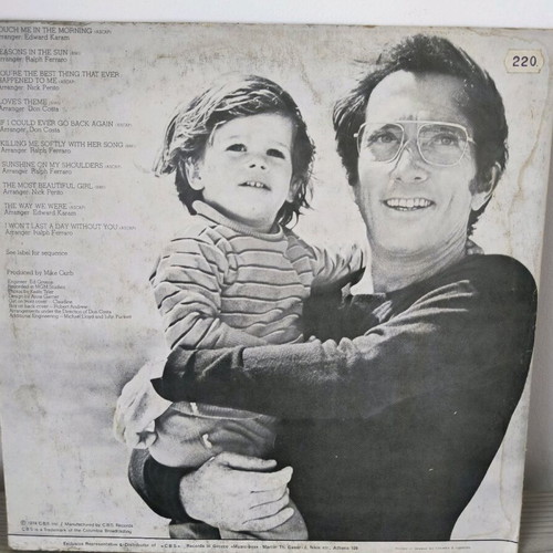 Andy Williams The Way We Were record used, vinyl