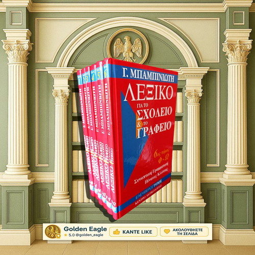 Dictionary for School and Office by G. Babiniotis new, 6 volumes