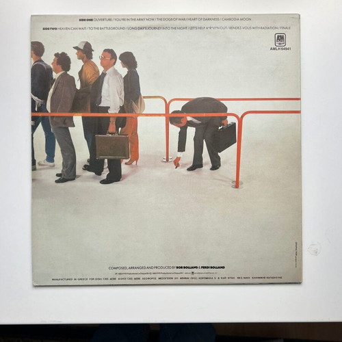 Bolland The Domino Theory LP vinyl like new, electronic