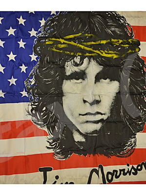 Flags Αμερικανική σημαία Jim Morrison καινούργιο