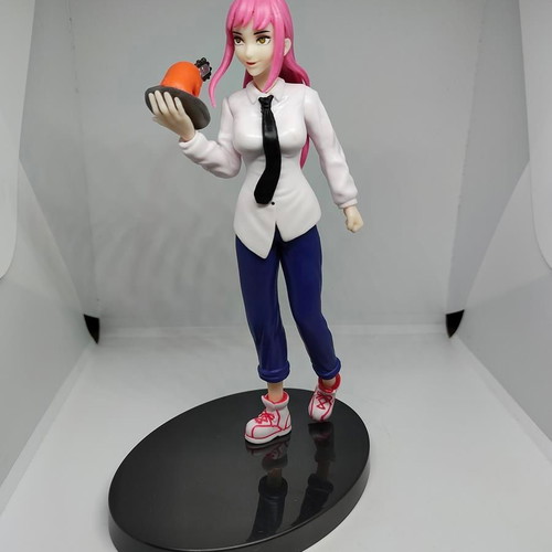 Makima figure Chainsaw Man 19cm like new with Pochita