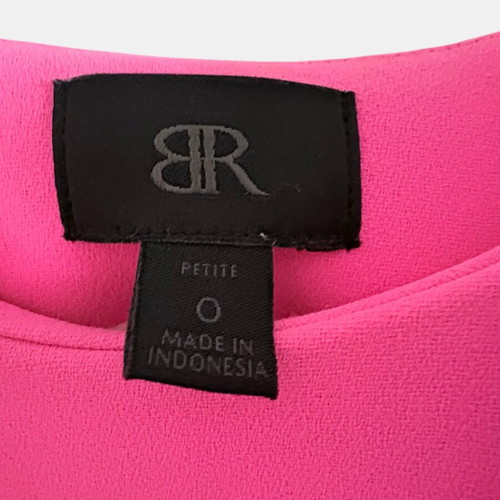 Banana Republic Seamed Shift Dress neon pink, like new, size S