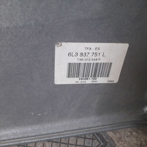 Ibiza 6L 3d left window regulators used with motors