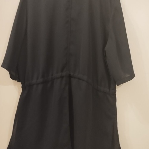Maristel blue black shirt jacket like new, size 5XL
