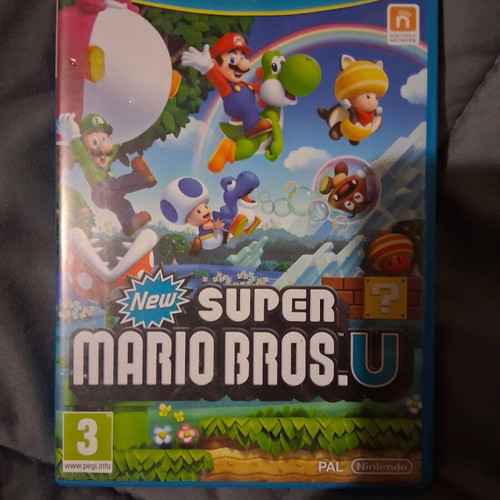 WiiU game Super Mario Bros U like new