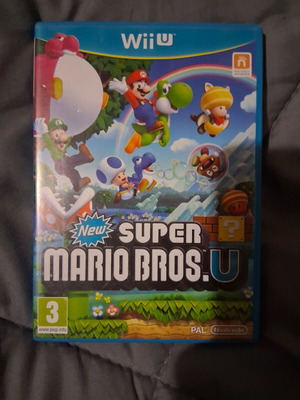 WiiU game Super Mario Bros U like new