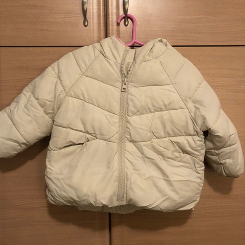 Beige baby jacket 12-18 months Zara used