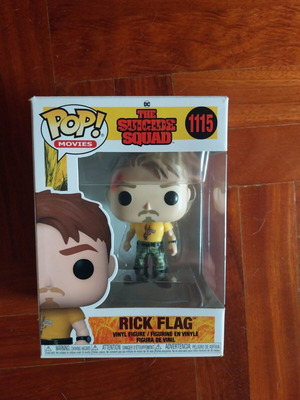 Funko Pop Rick Flag vinyl figure like new