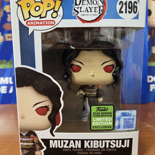 Funko Pop Animation 2196 Muzan Kibutsuji new limited edition figure 2026