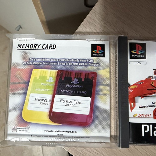 Formel Eins 2000 PS1 game used, German PAL edition