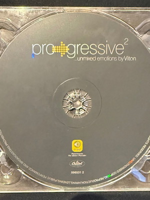 Progressive 2... Unmixed Emotions CD used, electronic music