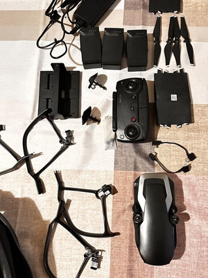 DJI Mavic Air Fly More Combo drone with 3 batteries and charger
