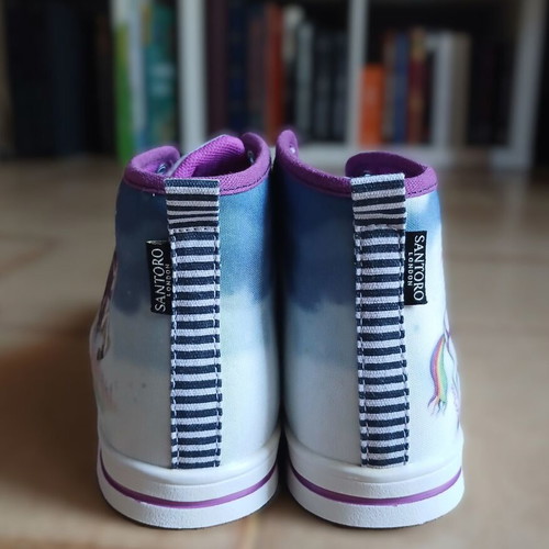Santoro London Gorjuss High Sneakers Size 36 New