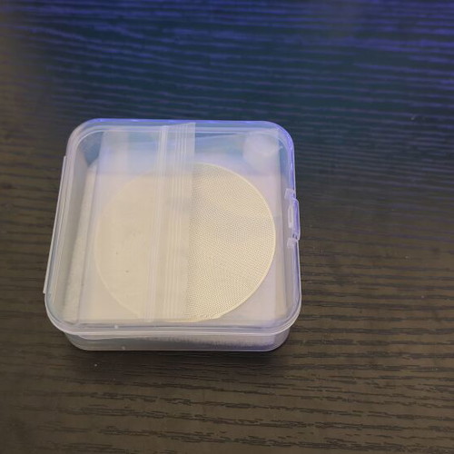 Feggrini 58.5mm reusable shutter filter silver double dose new