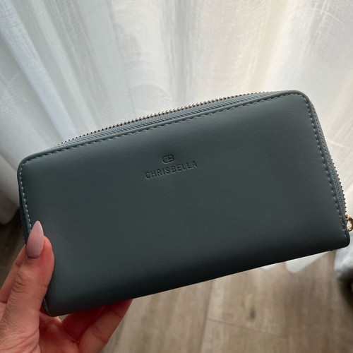 Chrisbella women's wallet new turquoise