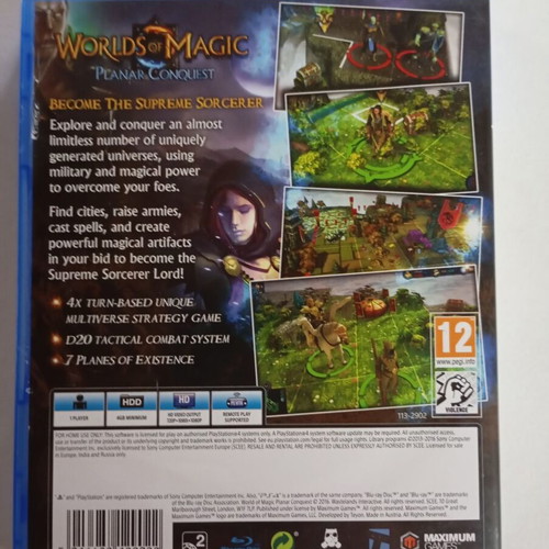World Of Magic: Planar Conquest PS4 like new