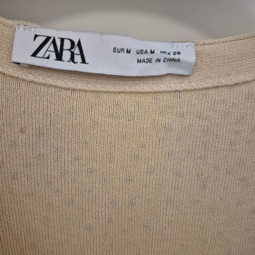 Zara cardigan with rhinestones women's M like new