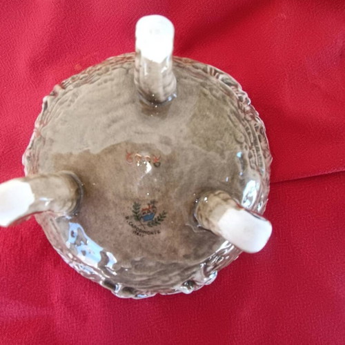 Vintage R.CAPODIMONTE Italy bowl vase new