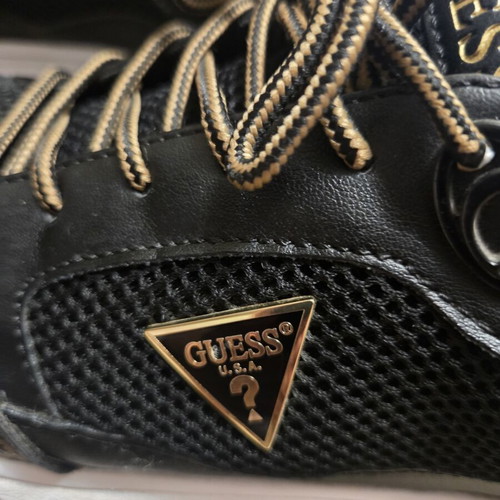 Guess sneakers like new, black and beige, size 40