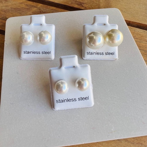 Stainless steel earrings new
