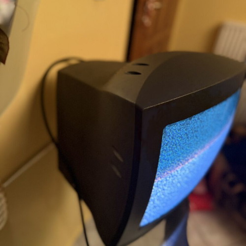 Philips Vintage CRT TV like new, black