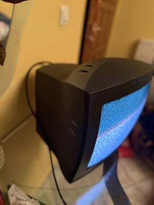 Philips Vintage CRT τηλεόραση σαν καινούργιο, μαύρη