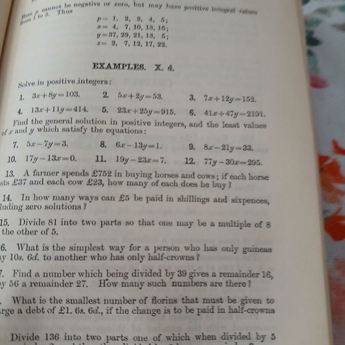Higher Algebra hardcover book like new, H.S. Hall & S.R. Knight