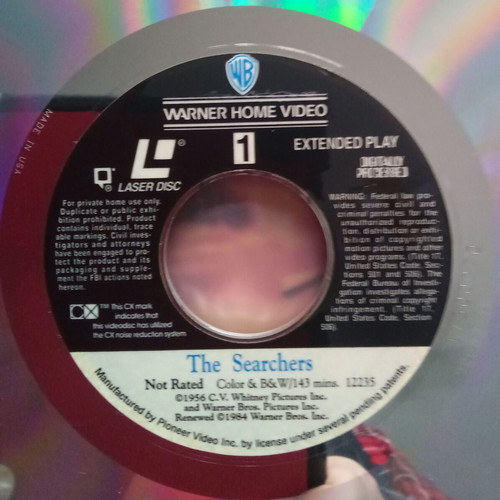 The Searchers LaserDisc 1956 like new