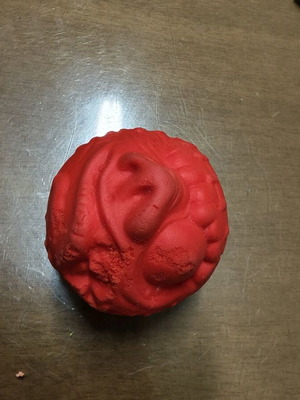 Frikobala Psilikoko toy used with front scratches