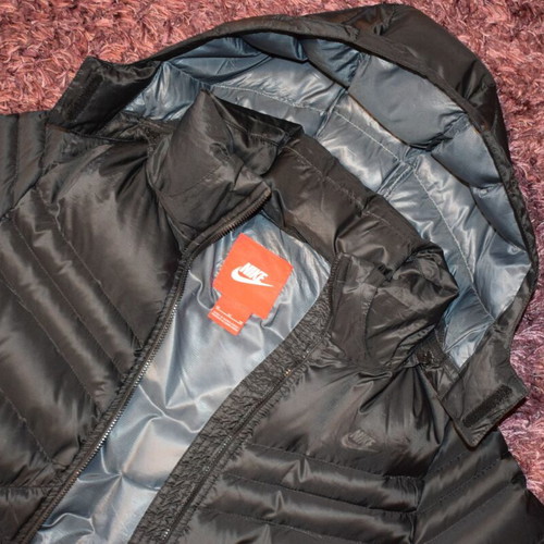 Nike Down 700 fill Puffer Long Parka used, size M, black